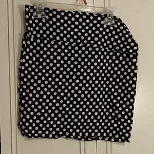 Polka dot skirt